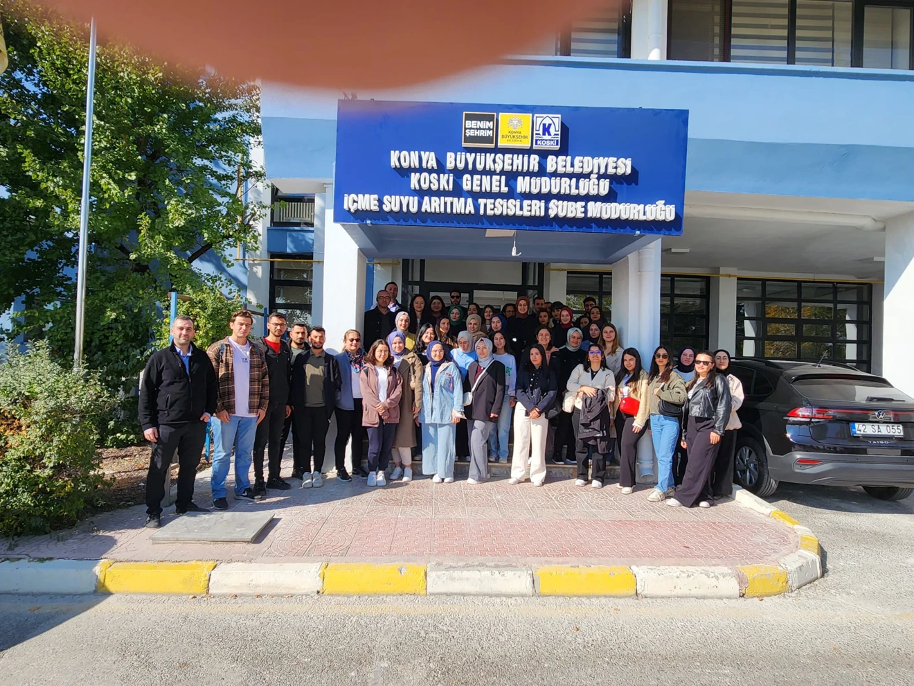 Konya Büyükşehir Belediyesi KOSKİ Genel Müdürlüğü İçme Suyu Arıtma Tesisi Teknik Gezisi Gerçekleştirildi